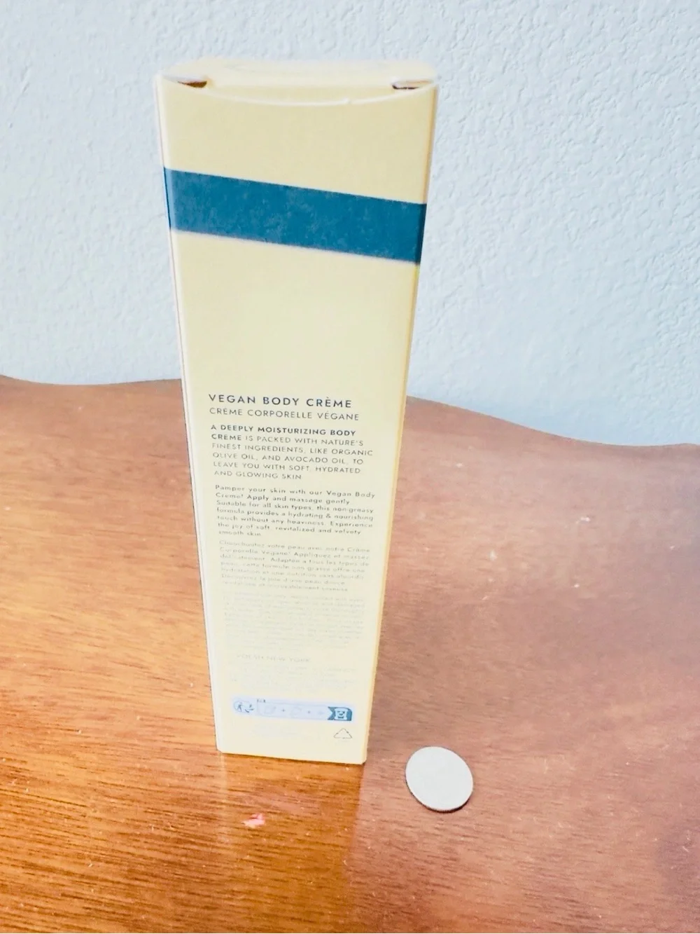 VOESH Tangerine Glow Vegan Body Crème — Cream